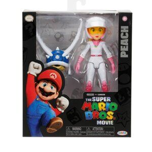 Super Mario Bros. The Movie Peach 5-Inch Figure Princess Peach Kids Toy
